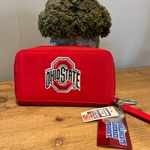 The Ohio State University deluxe touch smartphone wristlet